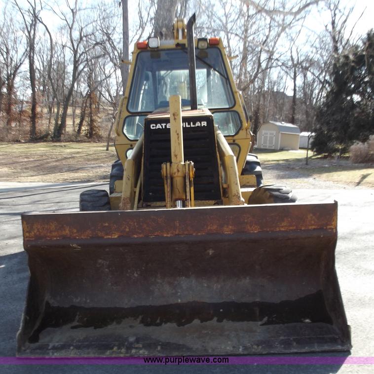 image for item B6158 1993 Caterpillar 416 Series II backhoe