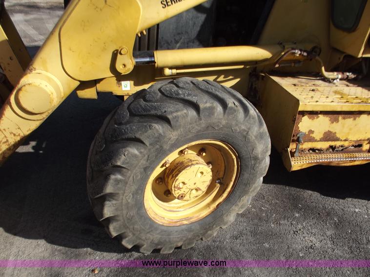 image for item B6158 1993 Caterpillar 416 Series II backhoe