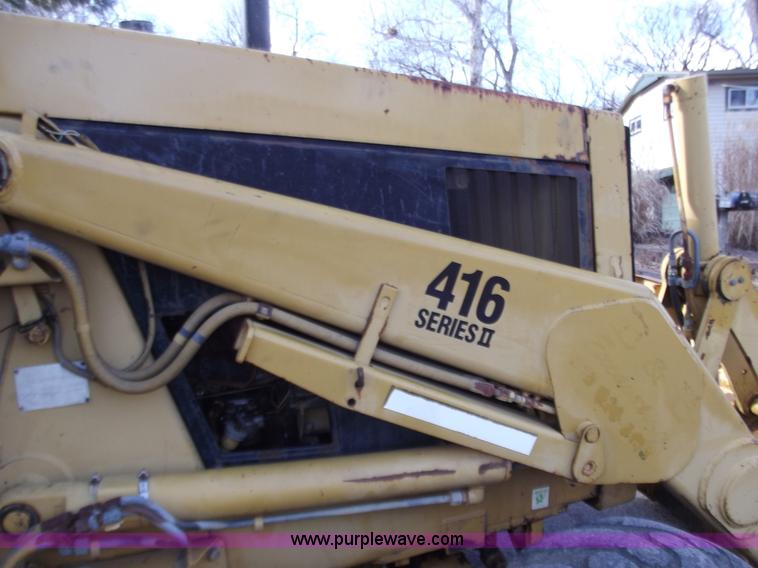 image for item B6158 1993 Caterpillar 416 Series II backhoe