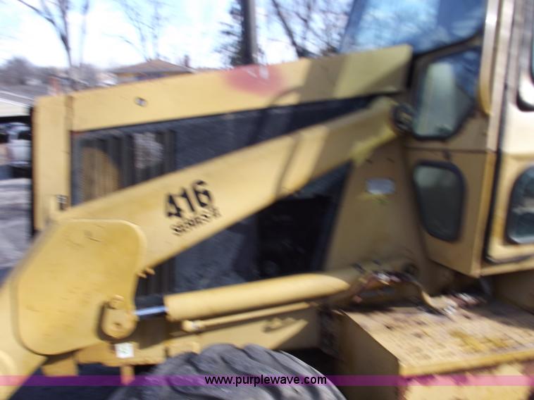 image for item B6158 1993 Caterpillar 416 Series II backhoe
