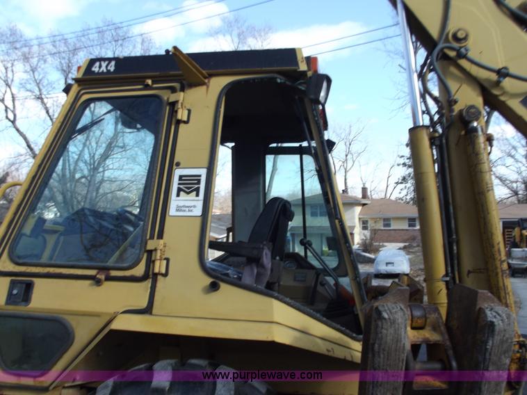 image for item B6158 1993 Caterpillar 416 Series II backhoe