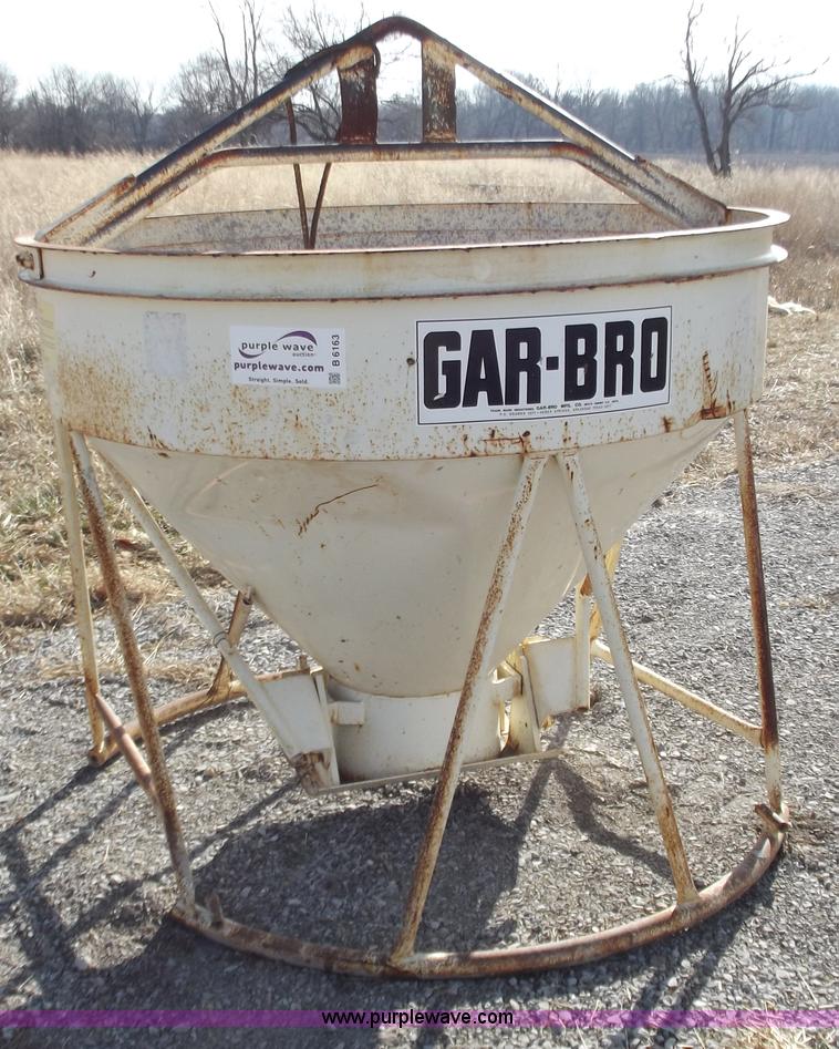 image for item B6163 Gar-Bro concrete hopper
