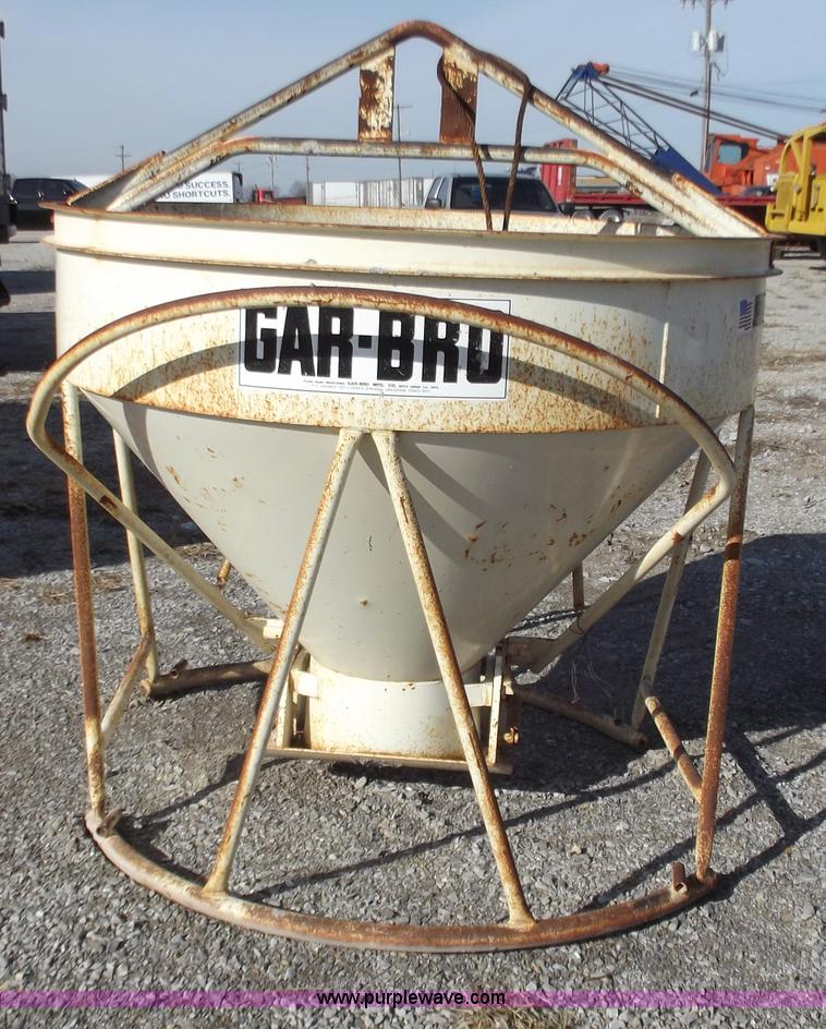 image for item B6163 Gar-Bro concrete hopper
