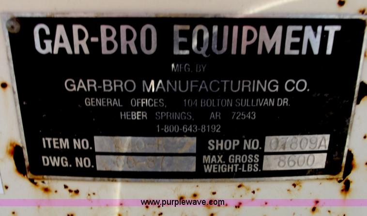 image for item B6163 Gar-Bro concrete hopper