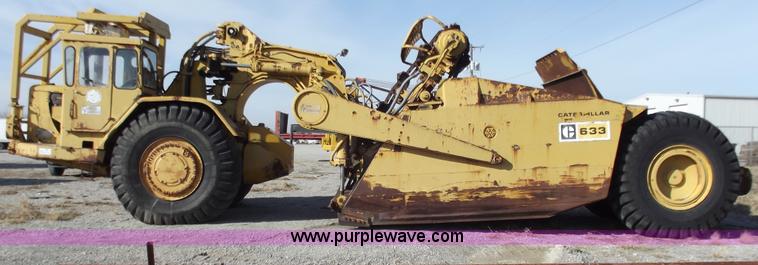 image for item B6166 Caterpillar 633 elevating scraper