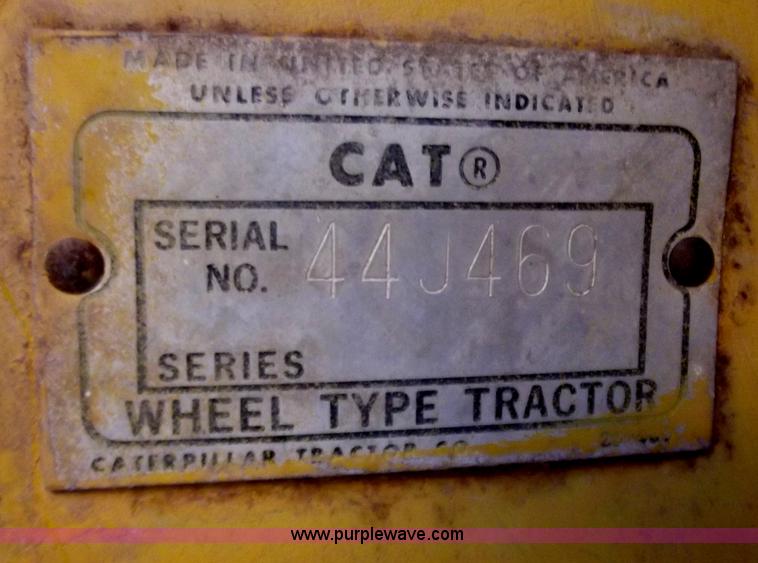 image for item B6166 Caterpillar 633 elevating scraper