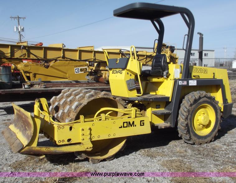 image for item B6167 Bomag BW142 sheeps foot vibratory roller