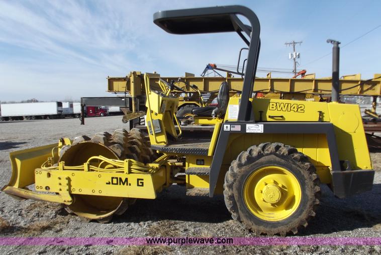 image for item B6167 Bomag BW142 sheeps foot vibratory roller