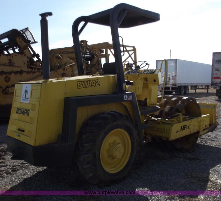 image for item B6167 Bomag BW142 sheeps foot vibratory roller