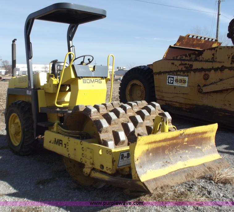 image for item B6167 Bomag BW142 sheeps foot vibratory roller