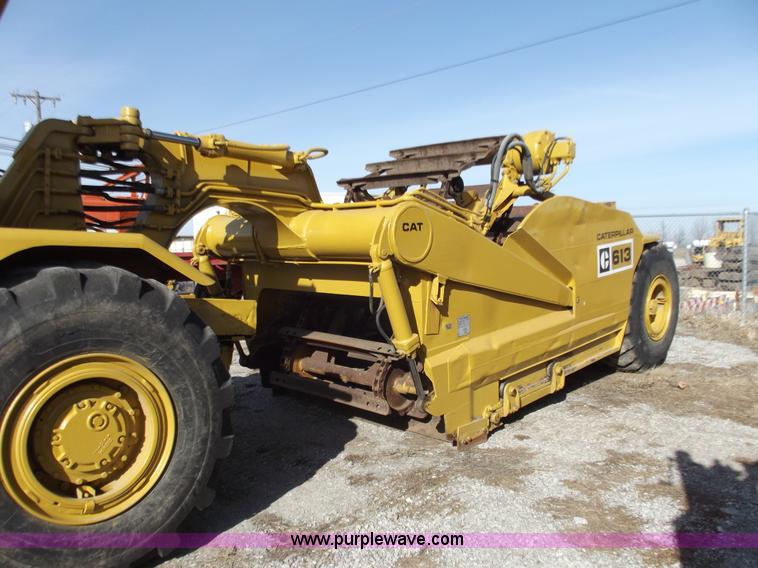 image for item B6168 Caterpillar 613 elevating scraper