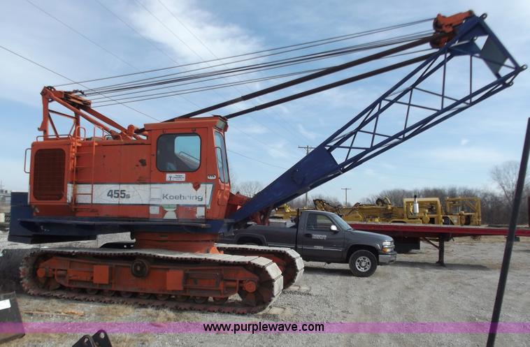 image for item B6173 Koehring 455S 50 ton track crane