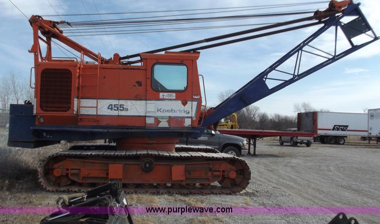 image for item B6173 Koehring 455S 50 ton track crane