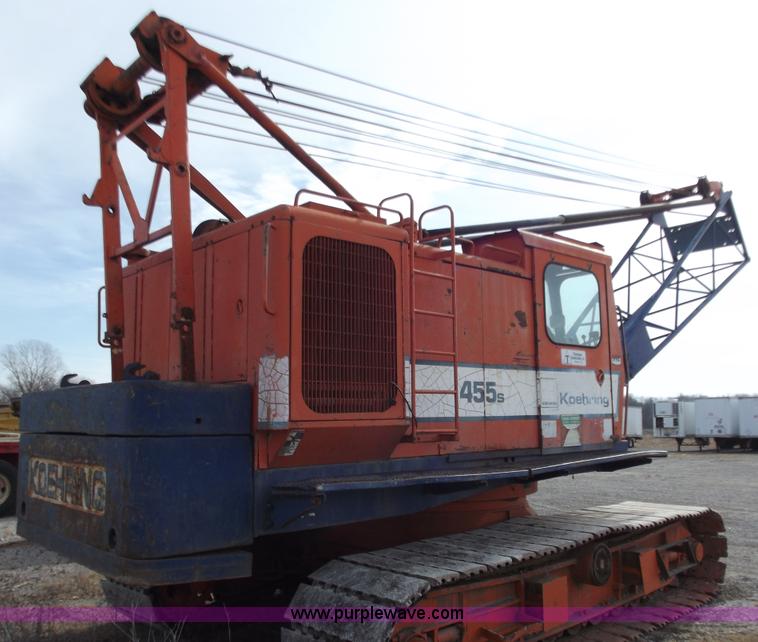 image for item B6173 Koehring 455S 50 ton track crane