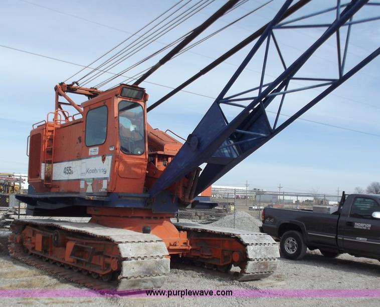 image for item B6173 Koehring 455S 50 ton track crane