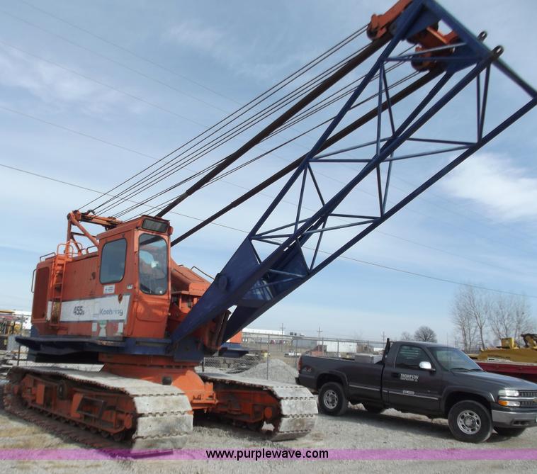 image for item B6173 Koehring 455S 50 ton track crane
