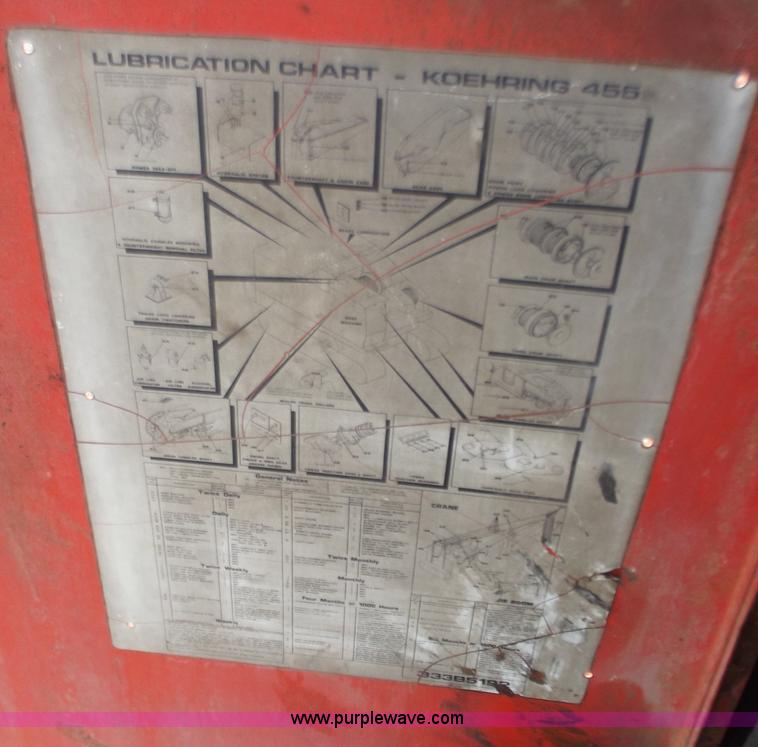 image for item B6173 Koehring 455S 50 ton track crane