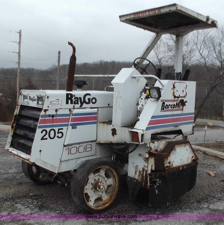 image for item B6228 Raygo 100B ride-on milling machine