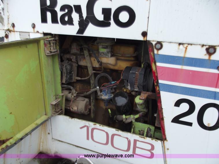 image for item B6228 Raygo 100B ride-on milling machine