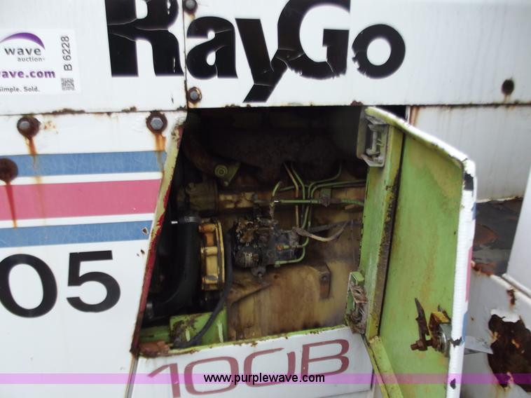 image for item B6228 Raygo 100B ride-on milling machine