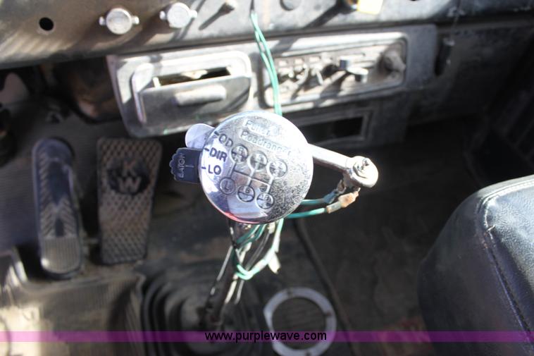 image for item B8877 1977 Kenworth tandem axle dump truck