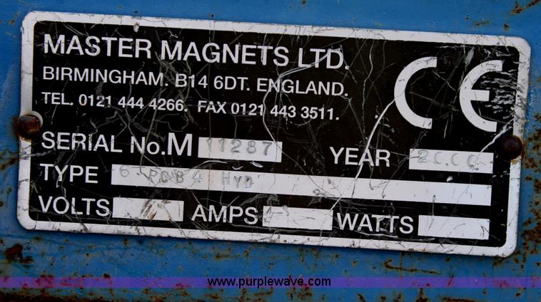 image for item B8890 2000 Master Magnets magnetic conveyor