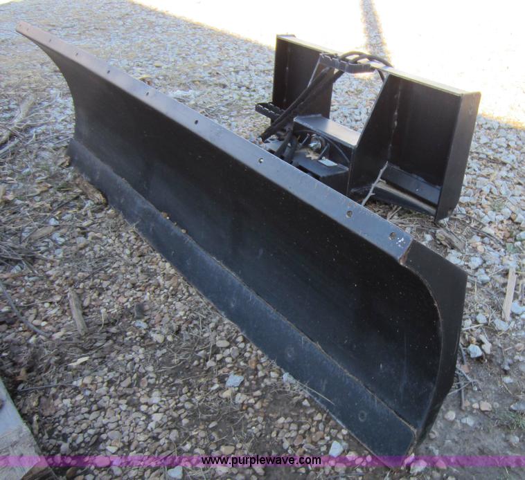 image for item B9075 2008 John Deere BL8B snow blade skid steer attachment