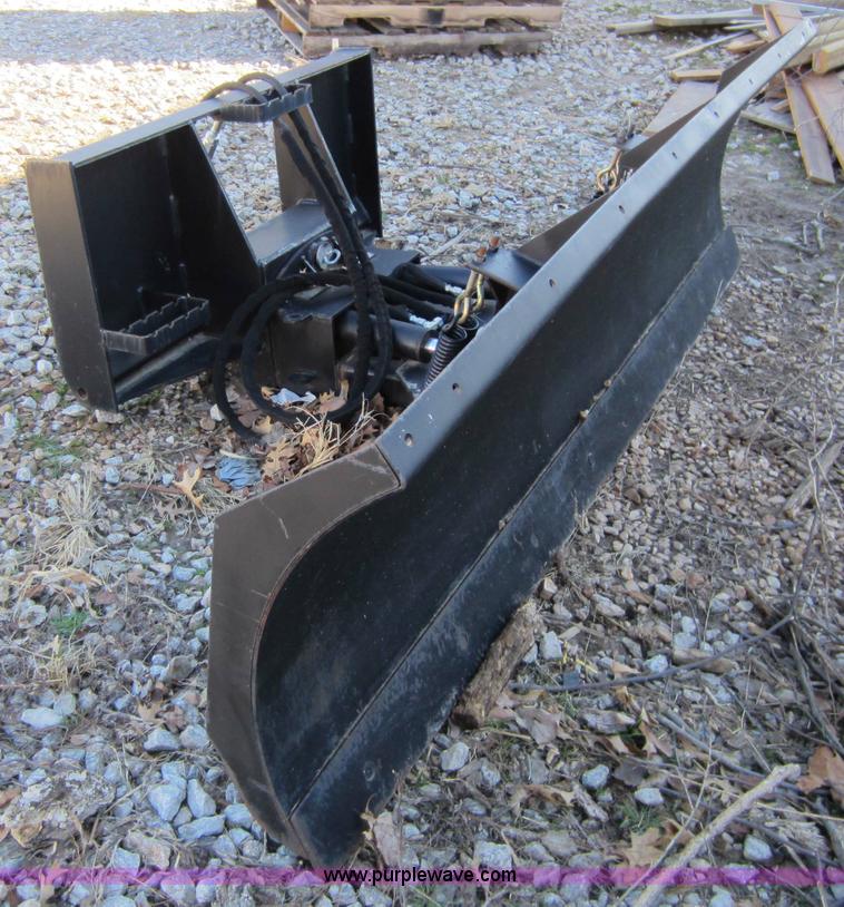 image for item B9075 2008 John Deere BL8B snow blade skid steer attachment