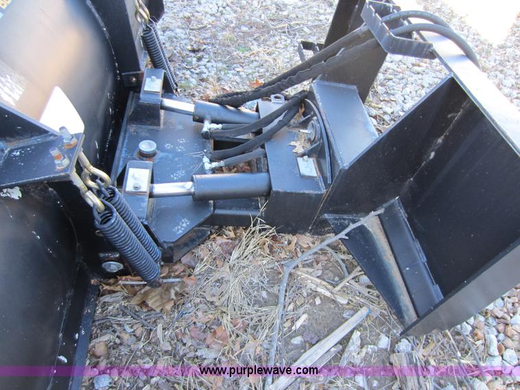 image for item B9075 2008 John Deere BL8B snow blade skid steer attachment