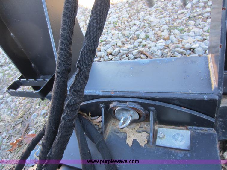 image for item B9075 2008 John Deere BL8B snow blade skid steer attachment