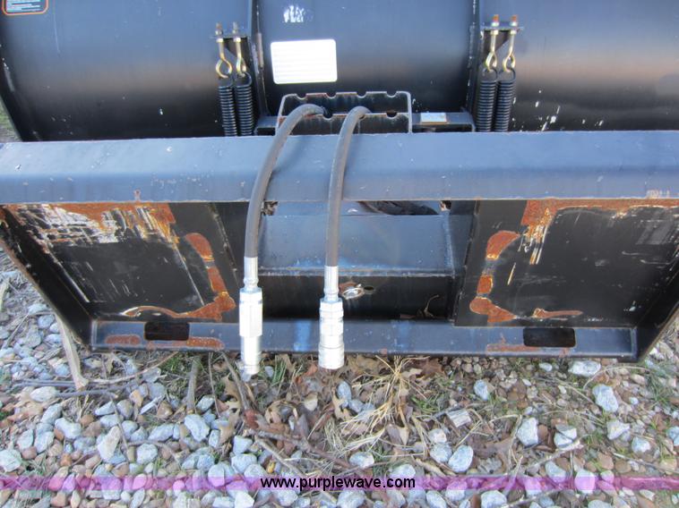 image for item B9075 2008 John Deere BL8B snow blade skid steer attachment
