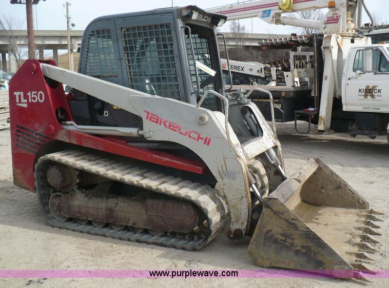 image for item C5978 2007 Takeuchi TL150 skid steer