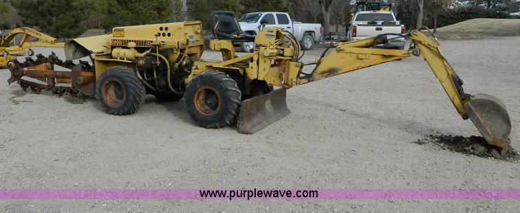 image for item D8719 Case Davis trencher backhoe