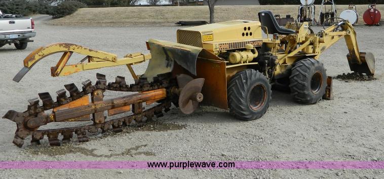 image for item D8719 Case Davis trencher backhoe