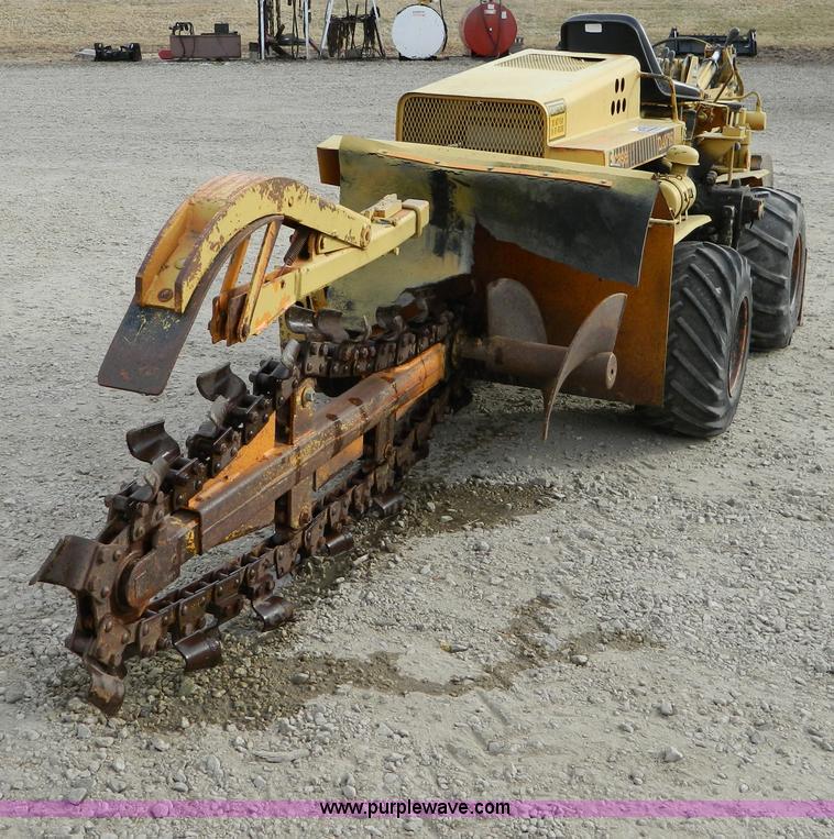 image for item D8719 Case Davis trencher backhoe