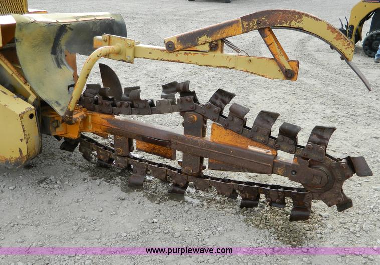 image for item D8719 Case Davis trencher backhoe