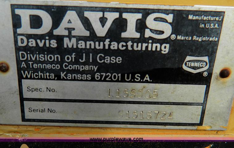 image for item D8719 Case Davis trencher backhoe