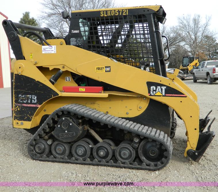 image for item D8720 2007 Caterpillar 257B skid steer