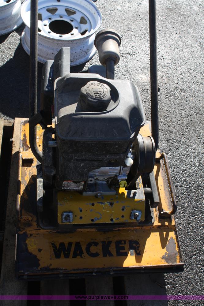 image for item H9526 (2) Wacker vibratory plate compactors