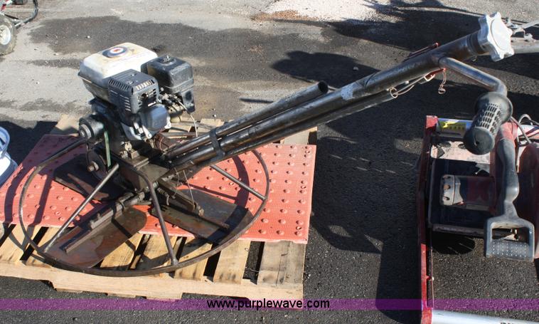 image for item H9527 Whiteman power trowel
