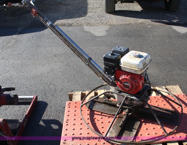 image for item H9527 Whiteman power trowel