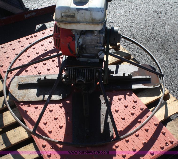 image for item H9527 Whiteman power trowel