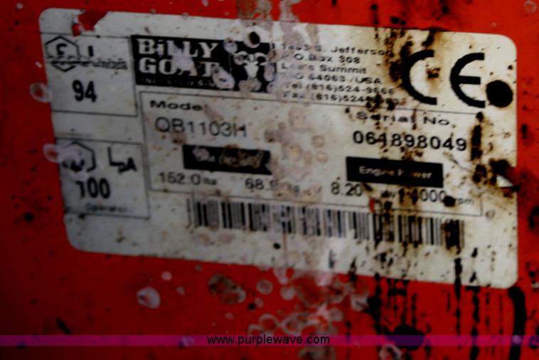 image for item H9528 Billy Goat blower