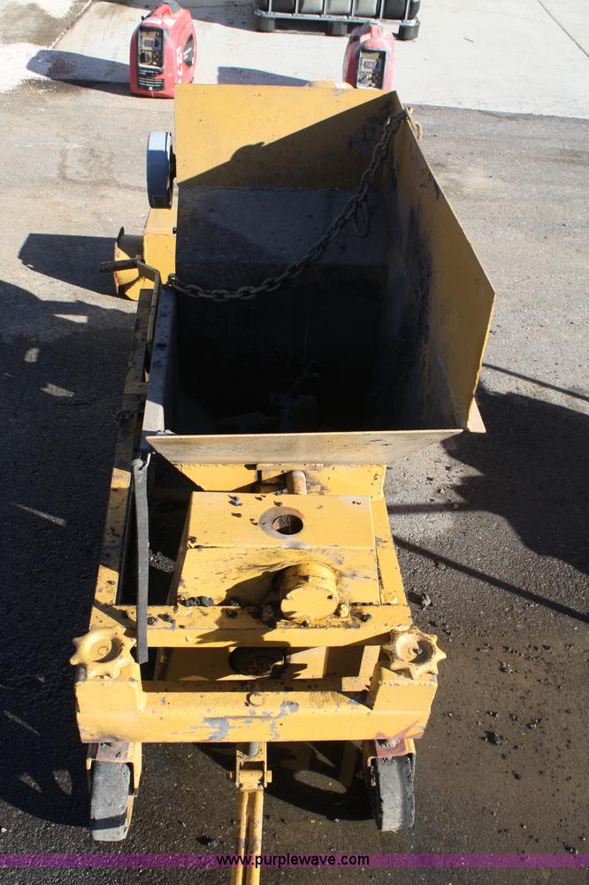 image for item H9535 Wisconsin S-14D asphalt curb machine