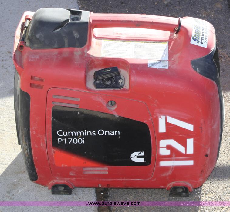 image for item H9550 Cummins Onan P1700 portable generator