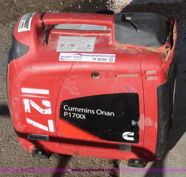 image for item H9550 Cummins Onan P1700 portable generator