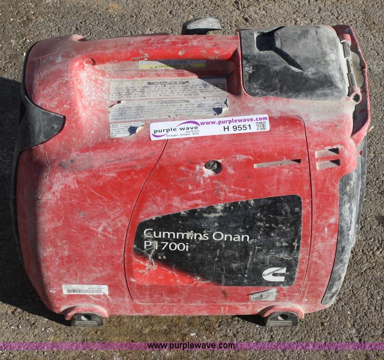 image for item H9551 Cummins Onan P1700 portable generator