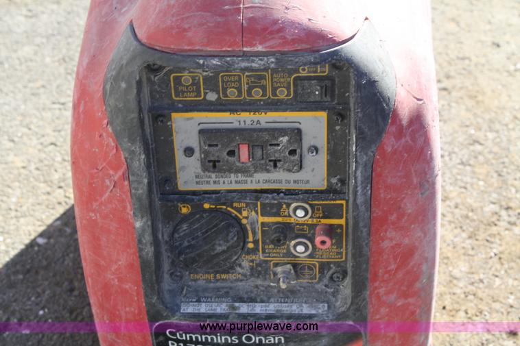 image for item H9551 Cummins Onan P1700 portable generator