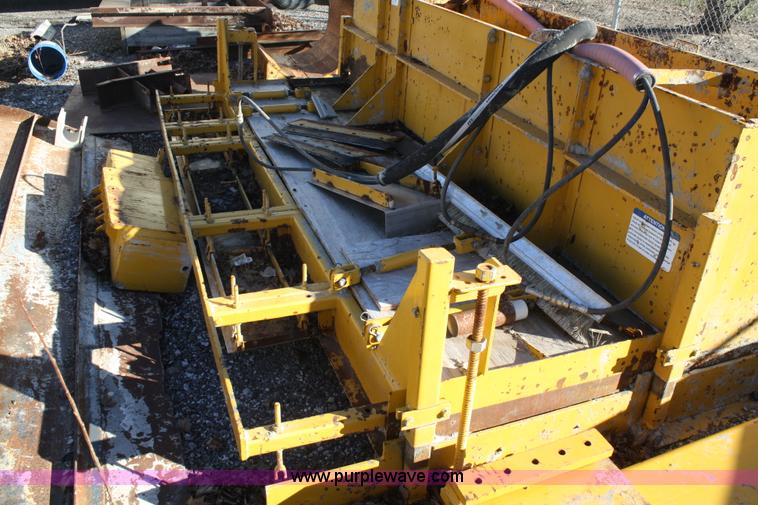 image for item H9552 10' paving package for Gomaco GT3600 curb machine