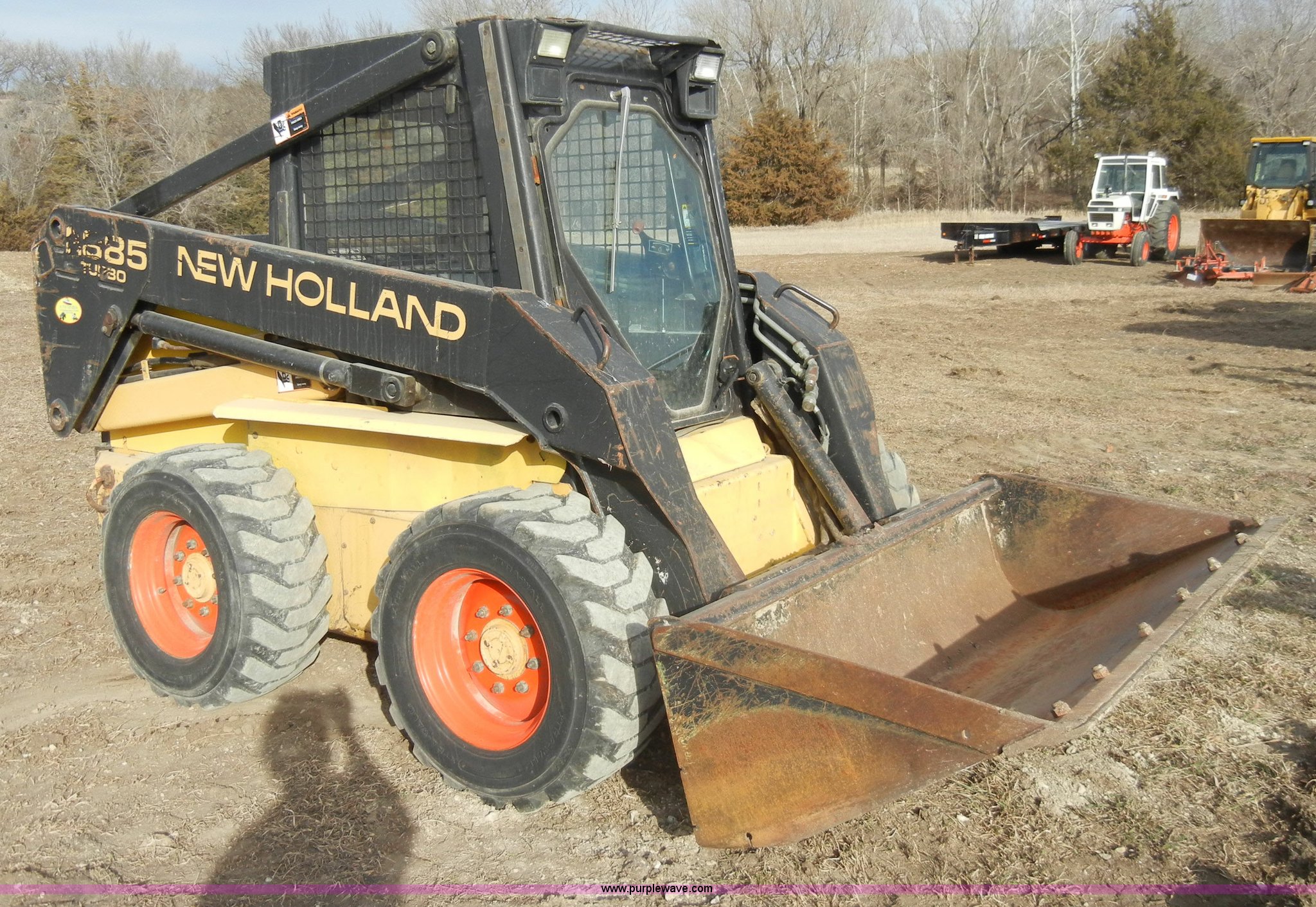 1997 New Holland LX885 Turbo skid steer in Manhattan, KS Item A3474